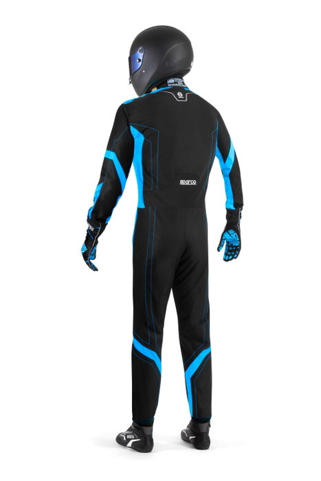 Sparco Traje de Karting K48 Thunder Negro/Azul Talla 140 Sparco Traje de Karting K48 Thunder Negro/Azul Talla 140