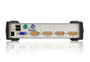 ATEN CS84U-AT Switch KVM de 4 Puertos USB/PS/2 y VGA con Cables Incluidos