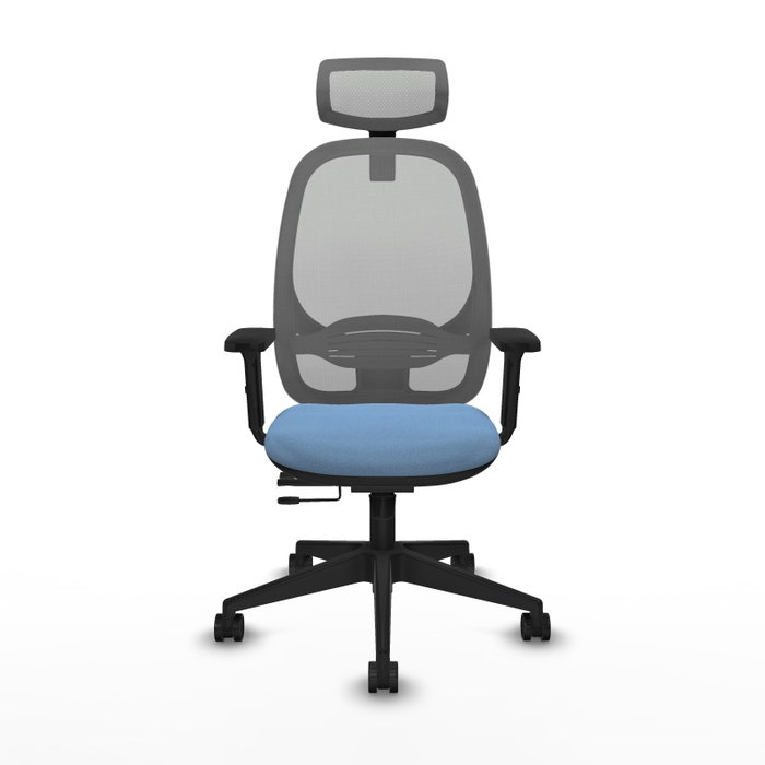 PIQUERAS Y CRESPO Silla de oficina Cilanco Azul cielo y Gris PIQUERAS Y CRESPO Silla de oficina Cilanco Azul cielo y Gris