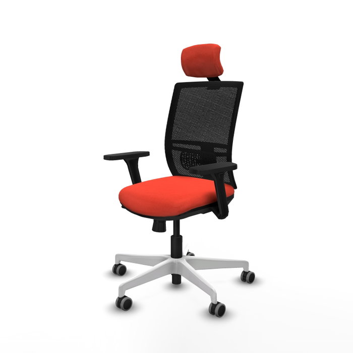 PIQUERAS Y CRESPO Silla de oficina Yunquera Naranja oscuro/Negro PIQUERAS Y CRESPO Silla de oficina Yunquera Naranja oscuro/Negro