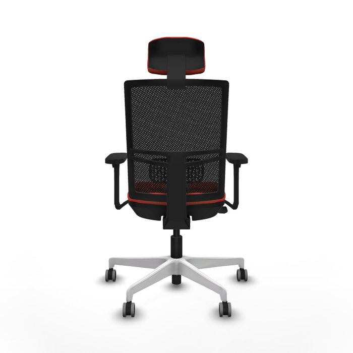 PIQUERAS Y CRESPO Silla de oficina Yunquera Naranja oscuro/Negro PIQUERAS Y CRESPO Silla de oficina Yunquera Naranja oscuro/Negro