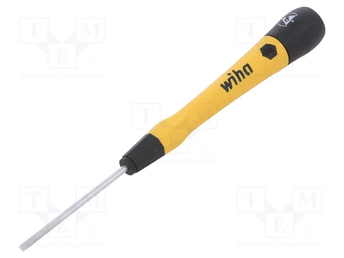 WIHA Destornillador de precisión plano PicoFinish® ESD 3x0,5mm WIHA Destornillador de precisión plano PicoFinish® ESD 3x0,5mm