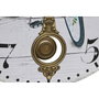 DKD Home Decor Surtido de 2 Relojes de Pared Bicicleta Multicolor
