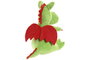 DKD Home Decor Peluche Dragon Escudo Verde