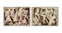 DKD Home Decor Cuadro Lienzo Abstracto Pack de 2 (140x4x100 cm)