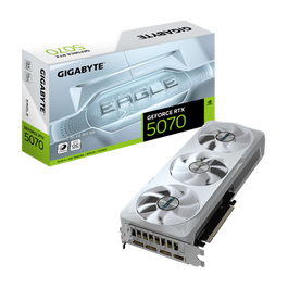 Gigabyte Tarjeta Gráfica GeForce RTX 5070 EAGLE OC ICE SFF 12GB GDDR7 192 bits PCI-E 5.0 GV-N5070EAGLEOC ICE-12GD