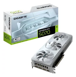 Gigabyte GeForce RTX 5070 EAGLE OC ICE SFF 12G GDDR7 Blanco