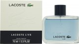 Lacoste Live Eau de Toilette 75 ml Spray