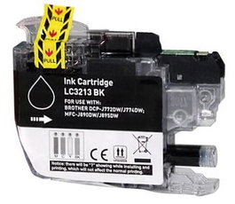 LSM Cartucho de Tinta Compatible Negro para Brother LC3213/LC3211