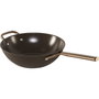 Zwilling Milano Wok con Tapa de Vidrio, 30 cm, Marrón