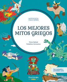 Los mejores mitos griegos, Víctor Sabaté - SHACKLETON BOOKS