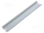 FIBOX Carril DIN de acero zincado TS35 210mm x 35mm