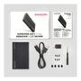 Axagon EE25-GTR Carcasa para disco duro externo USB-C 3.2 Gen 2 - SATA 6G, 2.5 pulg, negro