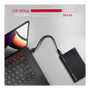 Axagon EE25-GTR Carcasa para disco duro externo USB-C 3.2 Gen 2 - SATA 6G, 2.5 pulg, negro