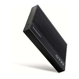 Axagon EE25-GTR Carcasa para disco duro externo USB-C 3.2 Gen 2 - SATA 6G, 2.5 pulg, negro