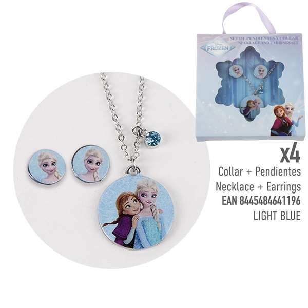 Frozen - Bisutería con Display de Diseños 1 al 6 - Kit de Collares y Pulseras para Niños (5+ años) - Color Púrpura