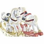 DKD Home Decor Figura de Resina Caballo Surtido de 2 Unidades