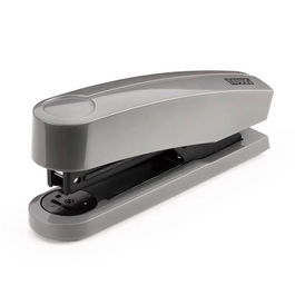 Novus Grapadora B2 Colorid 2.0 24-6 DIN Super Gris Clásico para Hogar y Oficina, con 200 Grapas 24/6