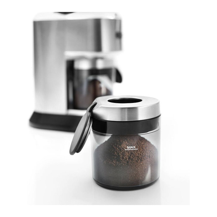 DeLonghi Dedica Molinillo con Fresa Cónica de Acero Inoxidable y Pantalla LCD