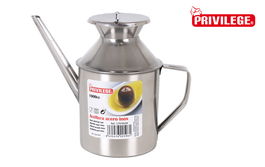 Quttin Aceitera Acero Inoxidable 1000cc Privilege 19 x 10 x 17 cm (12 Unidades)