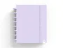 Carchivo Cuaderno Ingeniox Foam A5 80h Rayado Horizontal Malva Pastel