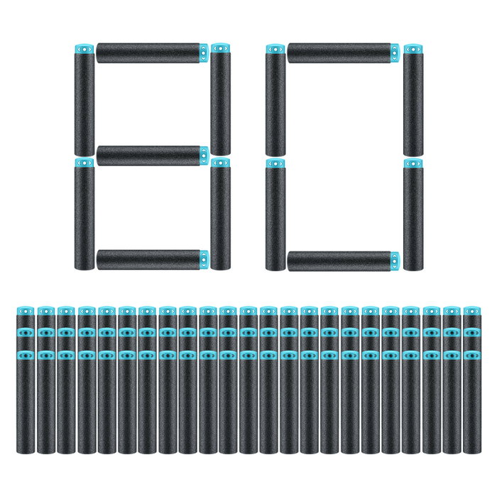 ZURU XSHOT Excel Paquete de Recarga de 80 Dardos Multicolor