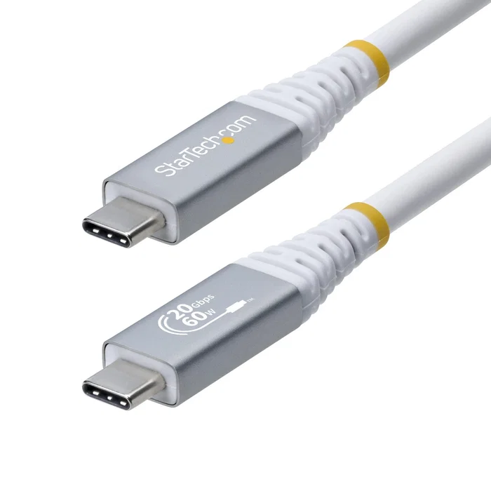 StarTech Cable USB4 de 3m USB-C 20Gbps Blanco StarTech Cable USB4 de 3m USB-C 20Gbps Blanco