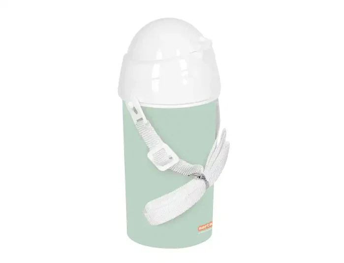 Safta Botella portalíquidos preescolar 500 ml con apertura automática y pajita