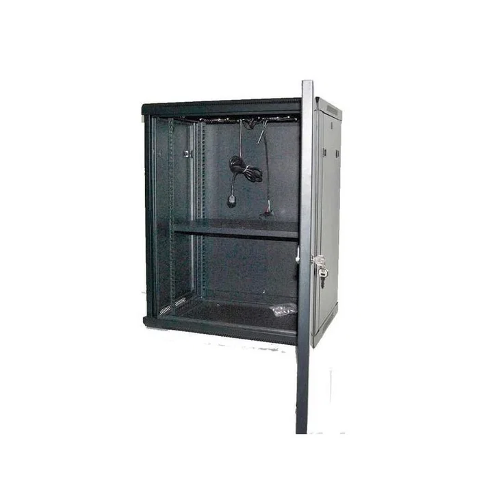 Powergreen armario rack 12u 60x45 con termostato 2 ventiladores 1 bandeja Powergreen armario rack 12u 60x45 con termostato 2 ventiladores 1 bandeja