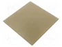 ORNO Panel decorativo de vidrio dorado perlado 170x170x10mm