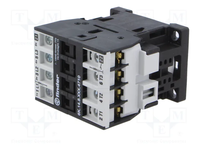 FINDER Contactor 4-polar 24VAC 10A Serie 6K