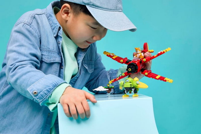 LEGO Tornado-1 de Tails Sonic the Hedgehog