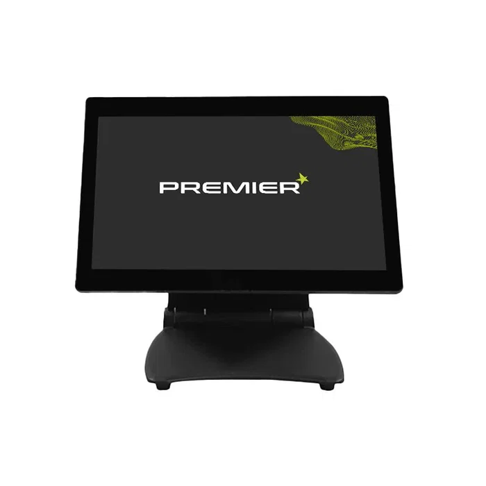 Premier KT-100 FT W N97 TPV Todo-en-Uno 15.6" Touch, Intel N97 Quad-Core 1.99 GHz, 8 GB DDR4, 128 GB SSD M.2, Soporte Plegable, Negro, Windows 11 IoT
