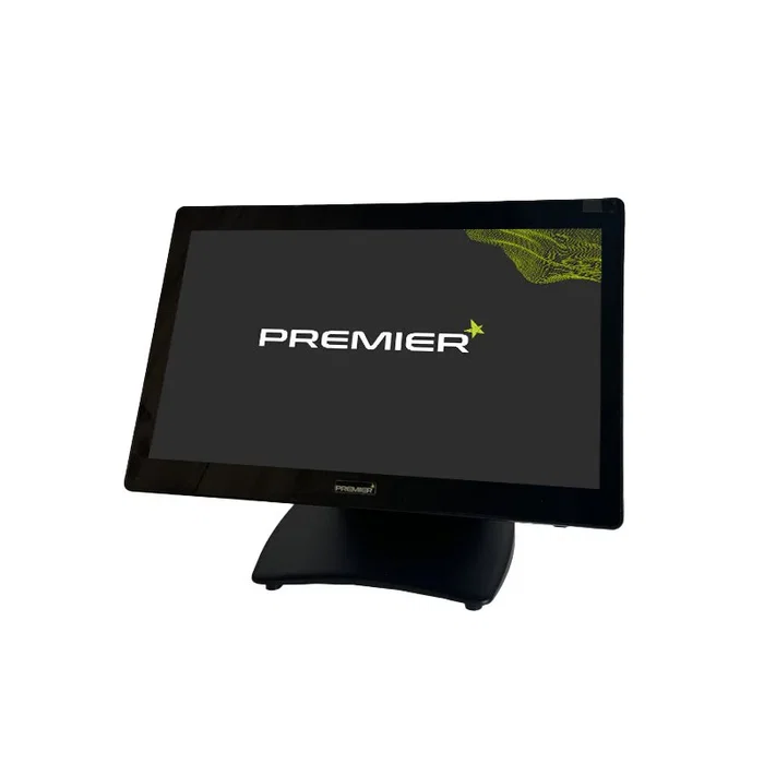 Premier KT-100 FT W N97 TPV Todo-en-Uno 15.6" Touch, Intel N97 Quad-Core 1.99 GHz, 8 GB DDR4, 128 GB SSD M.2, Soporte Plegable, Negro, Windows 11 IoT