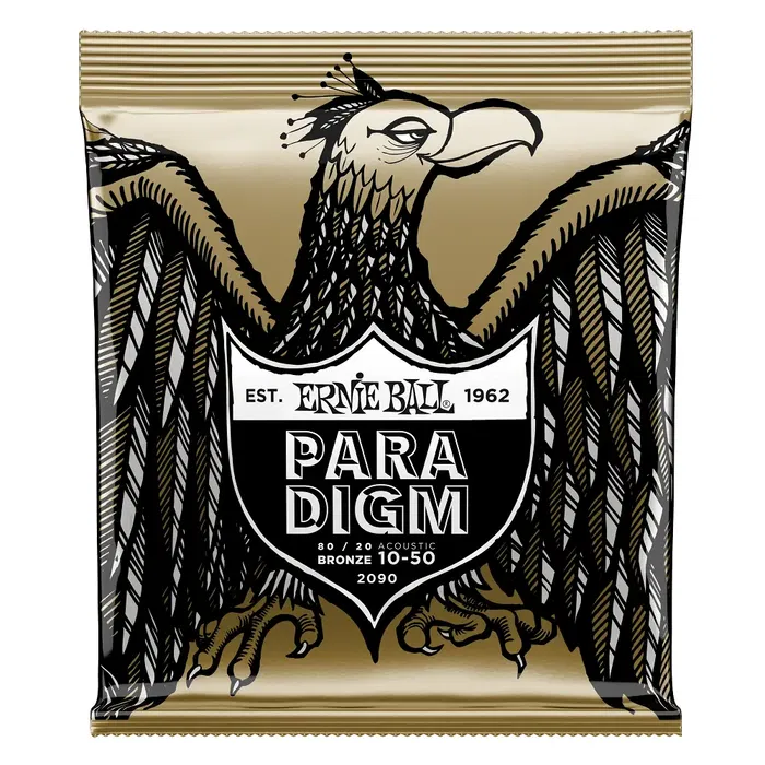 Ernieball Paradigm Juego Cuerdas Acústica 80/20 Bronze 10-50 Ernieball