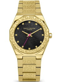 Daisy Dixon DD173GM Reloj Analógico Dorado con Esfera Negra