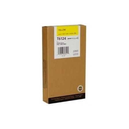 Epson Cartucho de Tinta Amarillo T612400 de 220 ml
