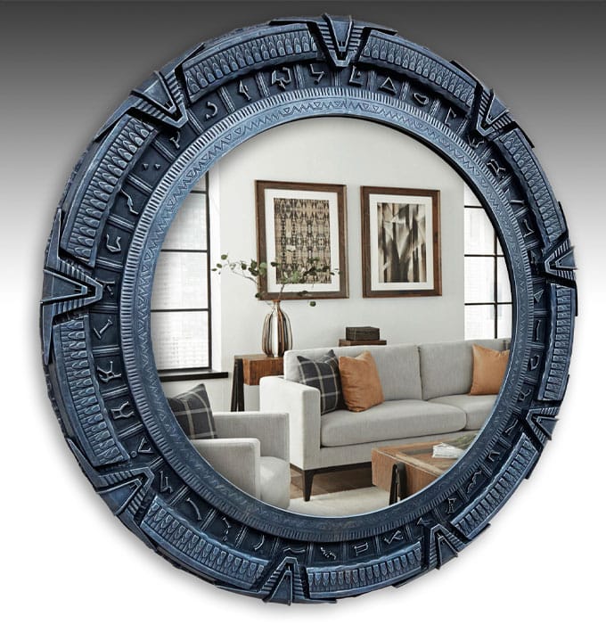 Stargate Espejo de pared 50 cm