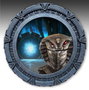 Stargate Espejo de pared 50 cm