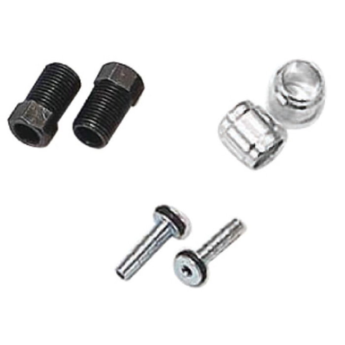 XLC Kit de conexión para conducto de freno de disco BR-X65 - 6 piezas, compatible con freno RD o RT XLC Kit de conexión para conducto de freno de disco BR-X65 - 6 piezas, compatible con freno RD o RT