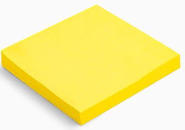 OH YEAH Servilleta Doble Capa 33x33cm Amarillo Pastel - 30 Unidades