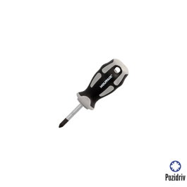 WOLFPACK LINEA PROFESIONAL Destornillador Pozidriv Acero S2 PZ 1 x Ø 5 x 38 mm