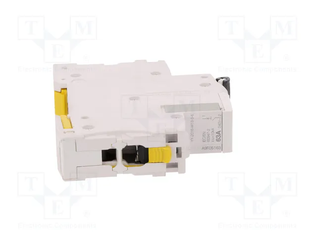 SCHNEIDER ELECTRIC Interruptor magnetotérmico iC60N 63A 1 Polo Característica D SCHNEIDER ELECTRIC Interruptor magnetotérmico iC60N 63A 1 Polo Característica D