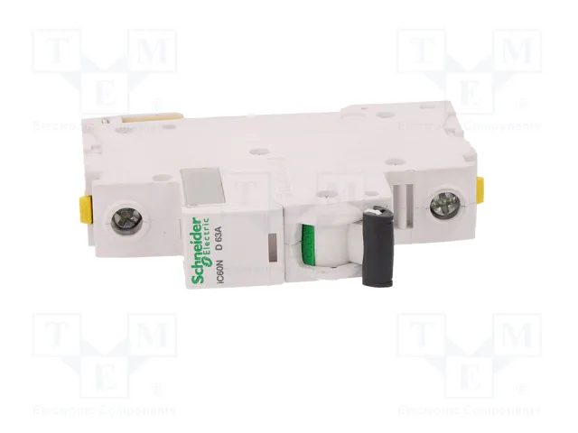 SCHNEIDER ELECTRIC Interruptor magnetotérmico iC60N 63A 1 Polo Característica D SCHNEIDER ELECTRIC Interruptor magnetotérmico iC60N 63A 1 Polo Característica D