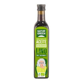 NATURGREEN Aceite de Lino Ecológico 1ª Presión Frío 500ml