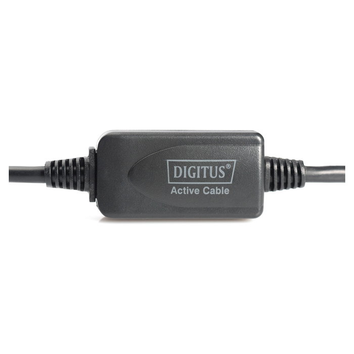Digitus Cable de Extensión USB 2.0 DA-73101 Macho/Hembra 15m Negro Digitus Cable de Extensión USB 2.0 DA-73101 Macho/Hembra 15m Negro