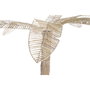 DKD Home Decor Decoración Mendong Metal Bananero 40x40x220 cm