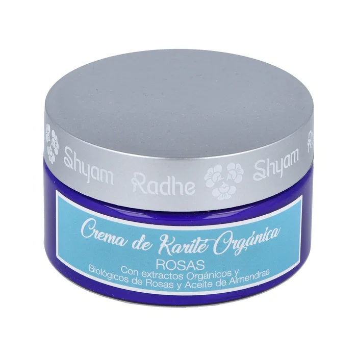 RADHE SHYAM Crema Manteca Karité Orgánica Rosas 100g RADHE SHYAM Crema Manteca Karité Orgánica Rosas 100g