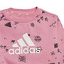 Conjunto Deportivo para Bebé Adidas Bluv Q3 Cset Rosa