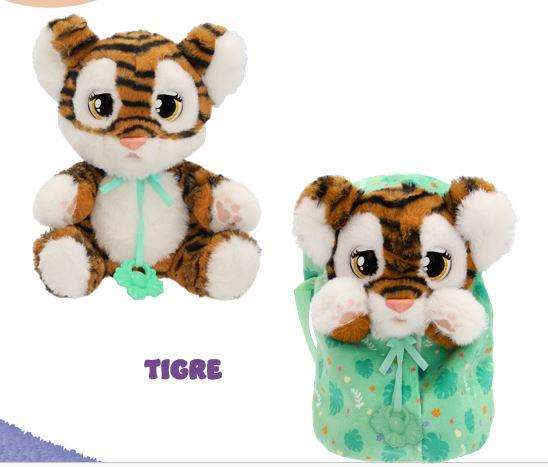 Imc Toys Peluche cachorro tigre Baby Paws 23x12x28 cm